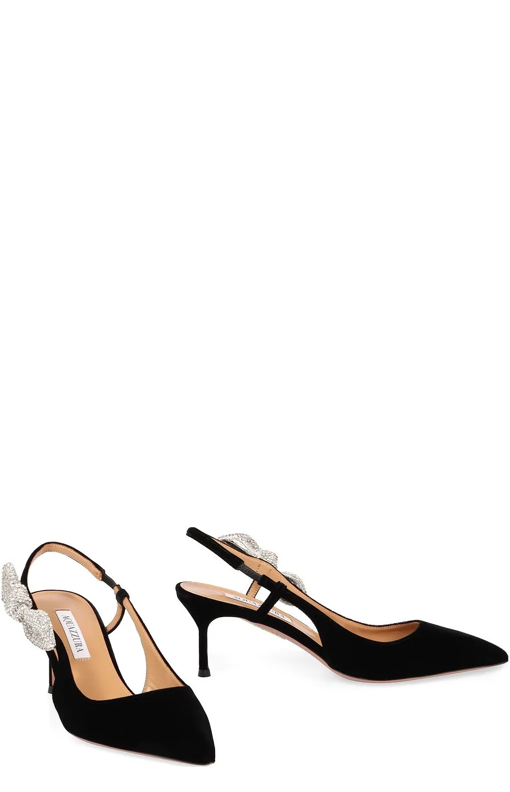 Aquazzura Very Bow Tie Embellished Pumps