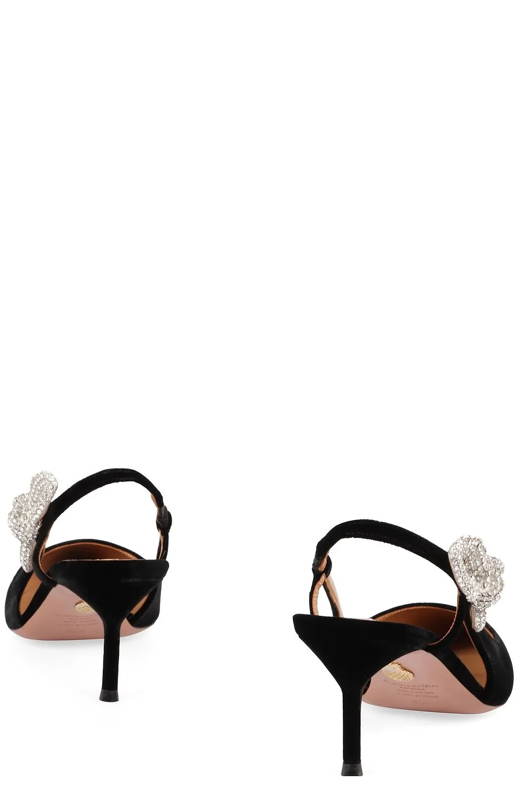 Aquazzura Very Bow Tie Embellished Pumps