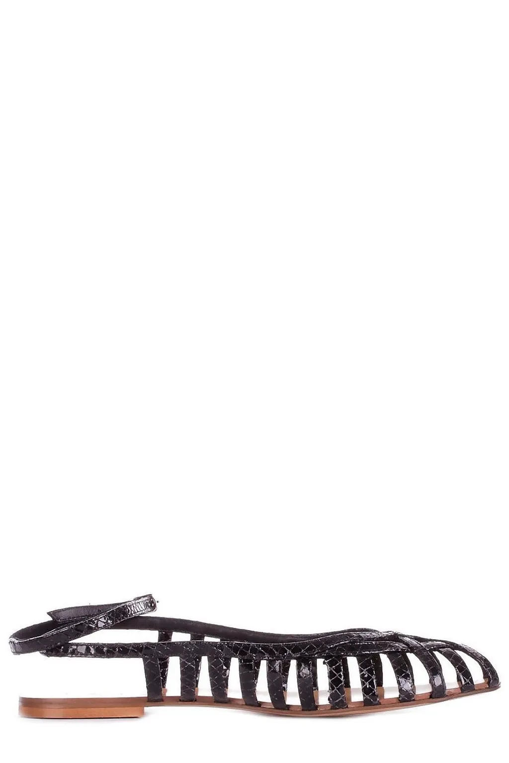 Anna F. Caged Ankle Strap Sandals