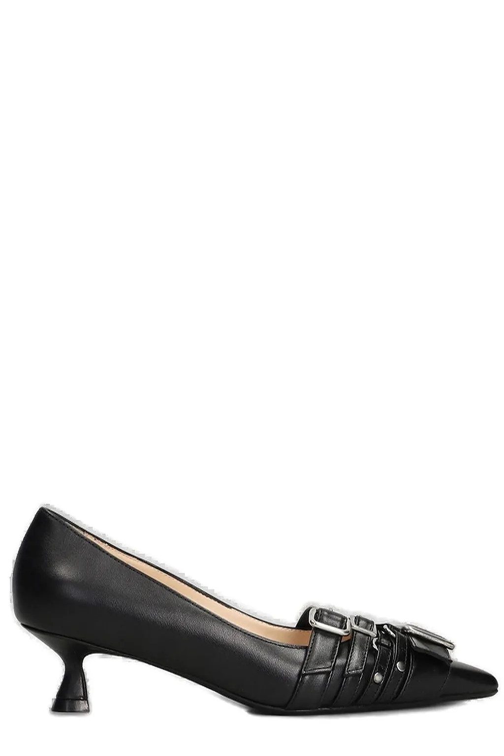 Anna F. Buckled Pumps