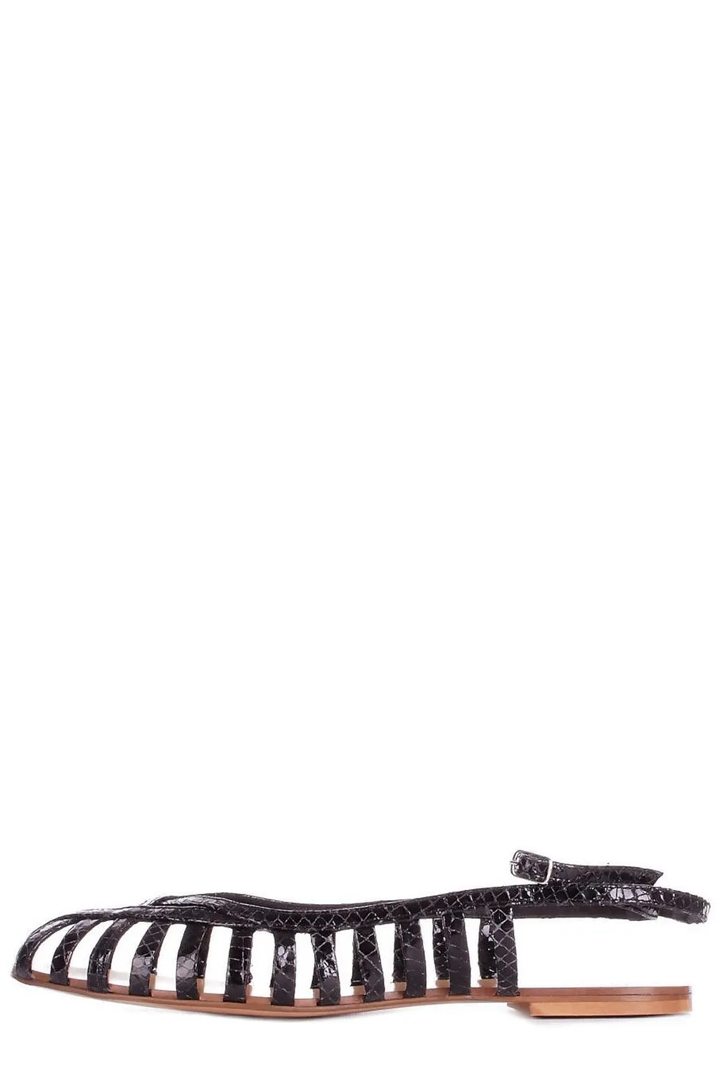 Anna F. Caged Ankle Strap Sandals