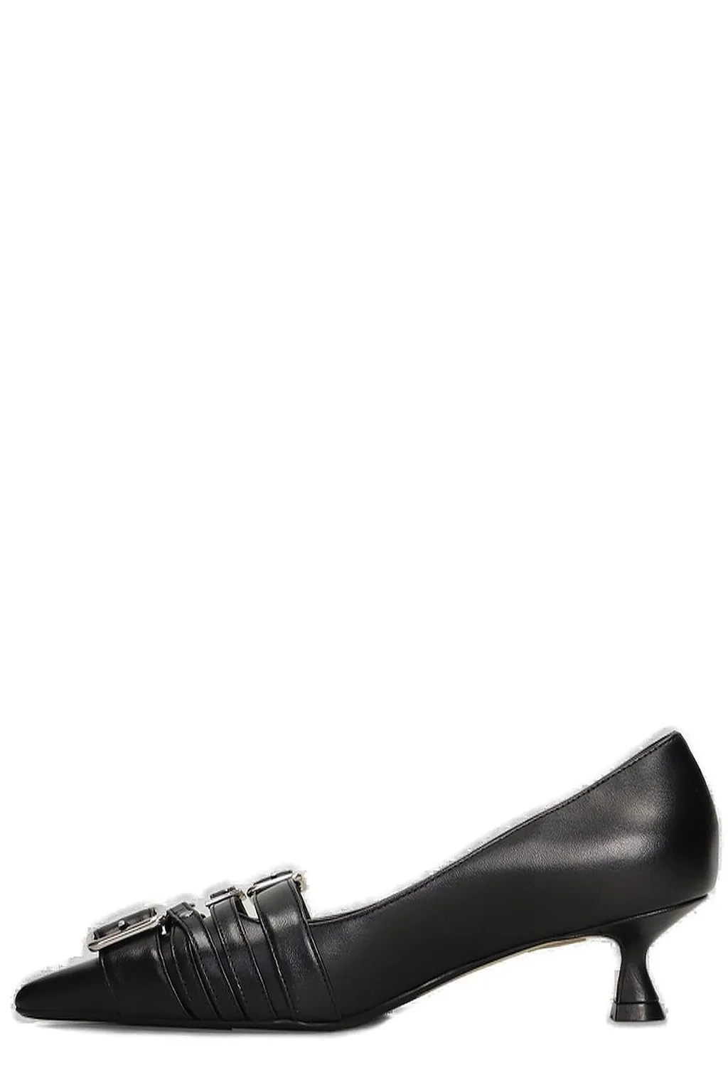 Anna F. Buckled Pumps