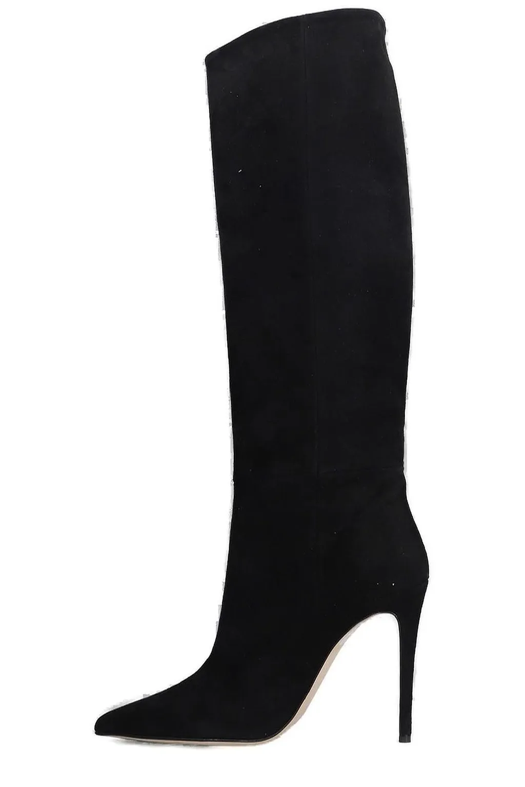Anna F. Knee-High Pointed-Toe Boots
