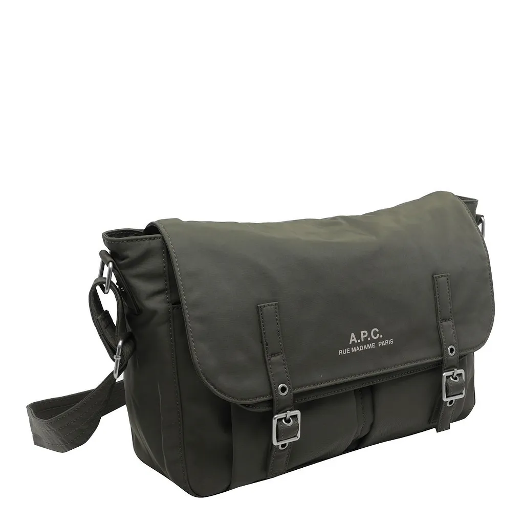 A.P.C. Archive Buckled Messenger Bag