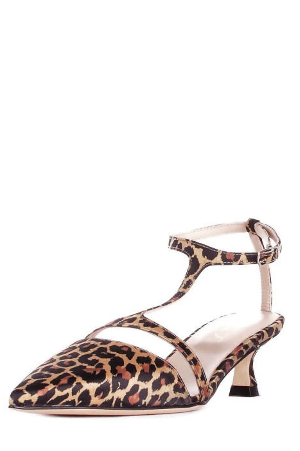 Anna F. Leopard-Printed Pointed-Toe Pumps