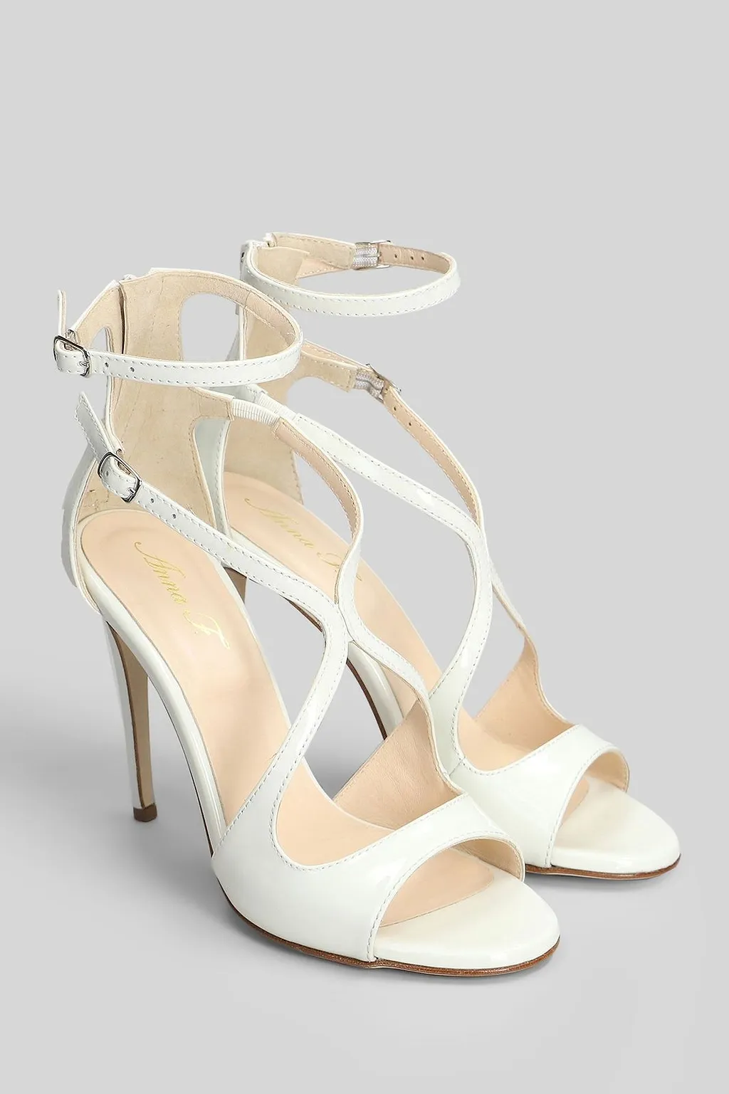 Anna F. Open Toe Heeled Sandals