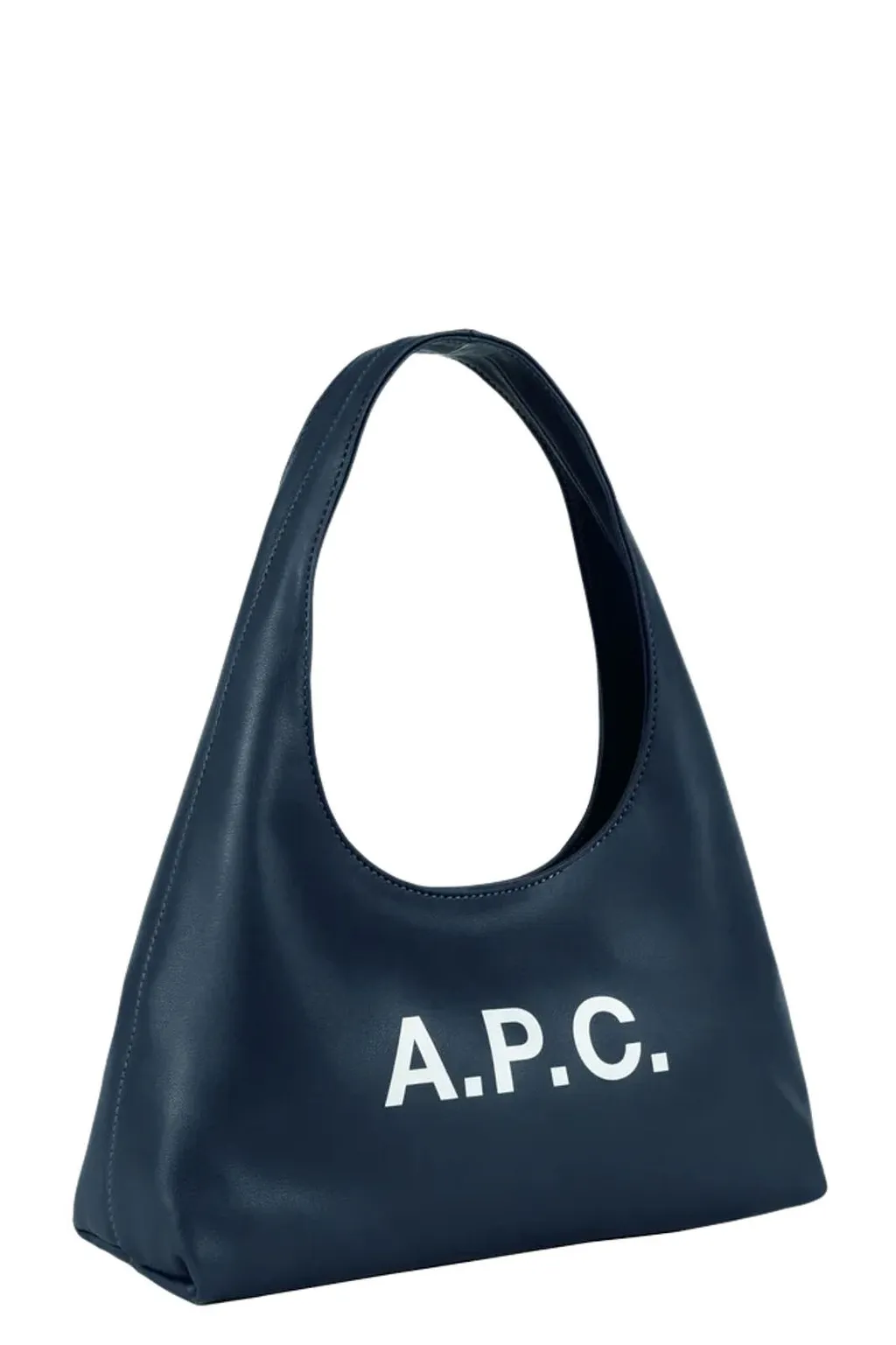 A.P.C. Baby Ninon Logo Printed Shoulder Bag