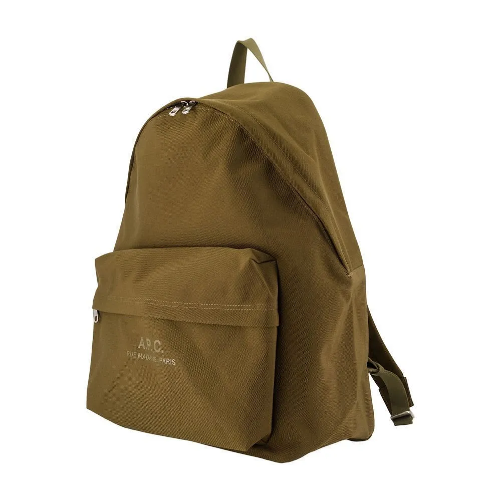 A.P.C. Backstage Logo Backpack