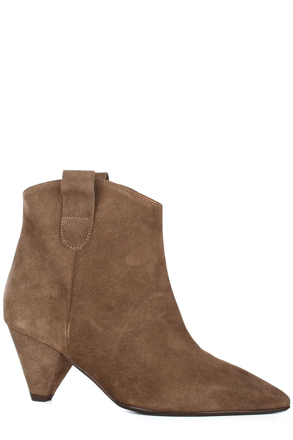 Anna F. Pointed-Toe Ankle Boots