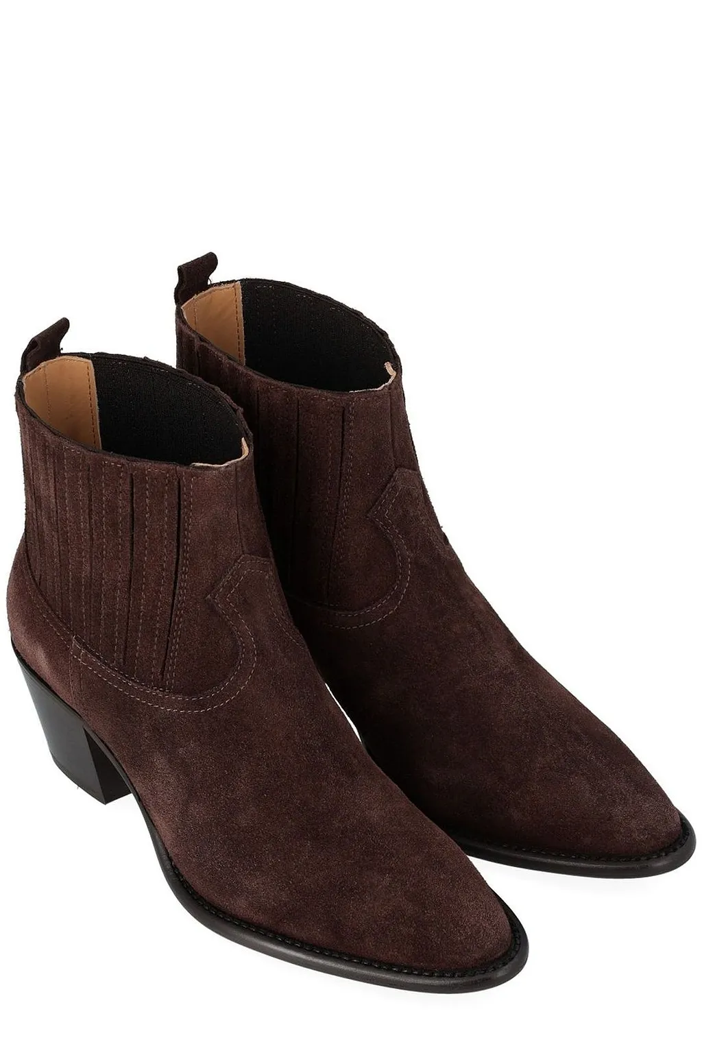 Anna F. Pointed Toe Ankle Boots
