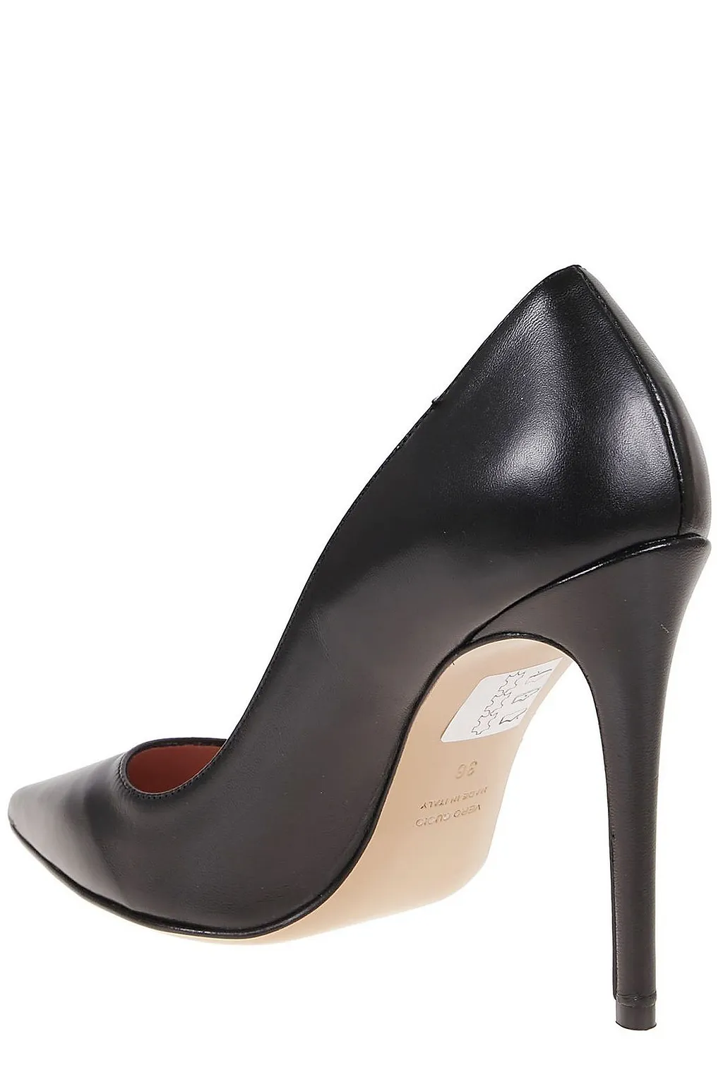 Anna F. Pointed-Toe Slip-On Pumps