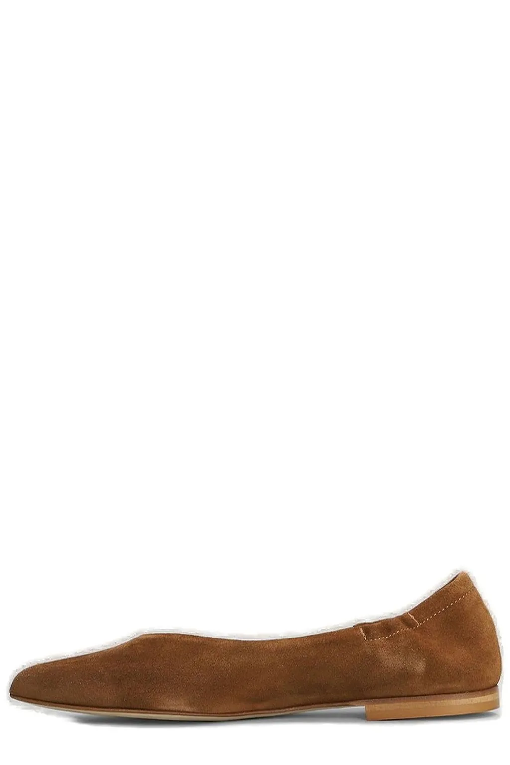 Anna F. Pointed Toe Slip-On Ballet Flats