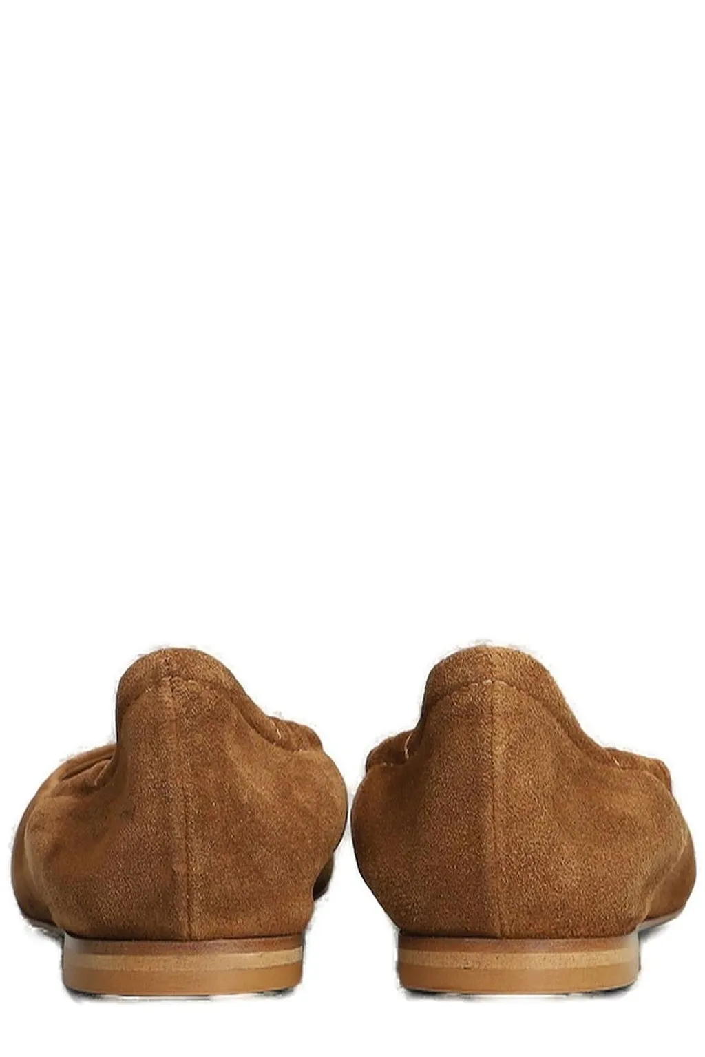 Anna F. Pointed Toe Slip-On Ballet Flats