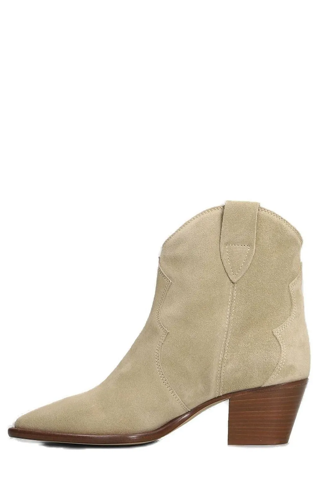 Anna F. Pointed Toe Heeled Boots