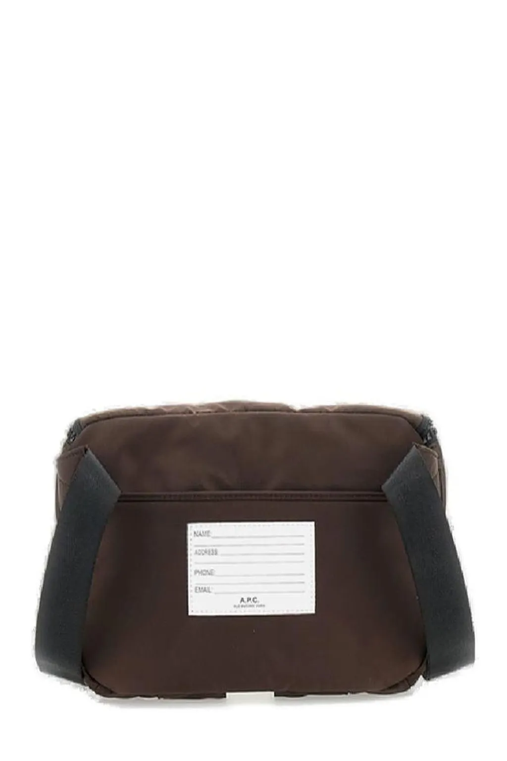 A.P.C. Buckled Zip-Up Messenger Bag