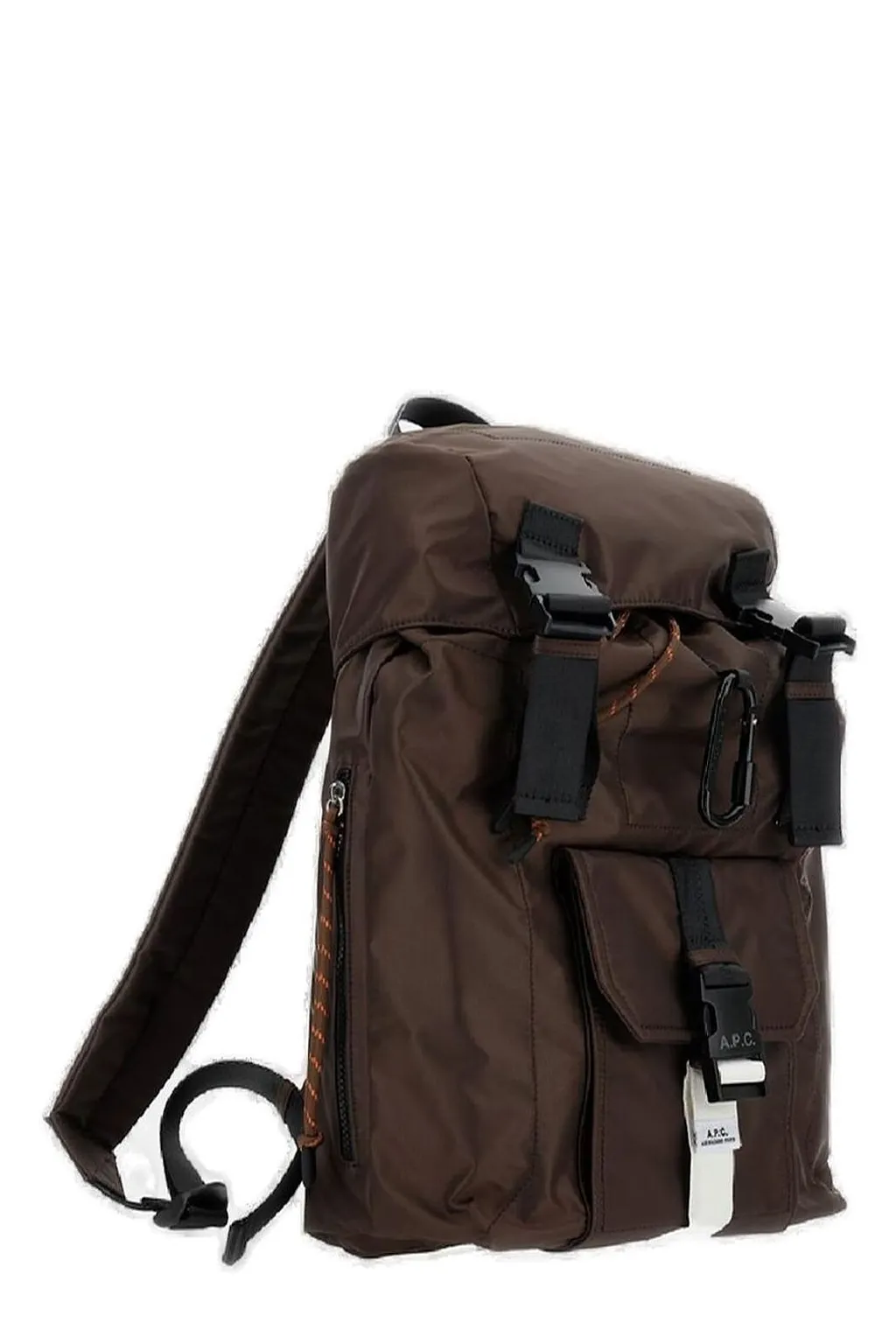 A.P.C. Buckled Foldover Top Trek Backpack