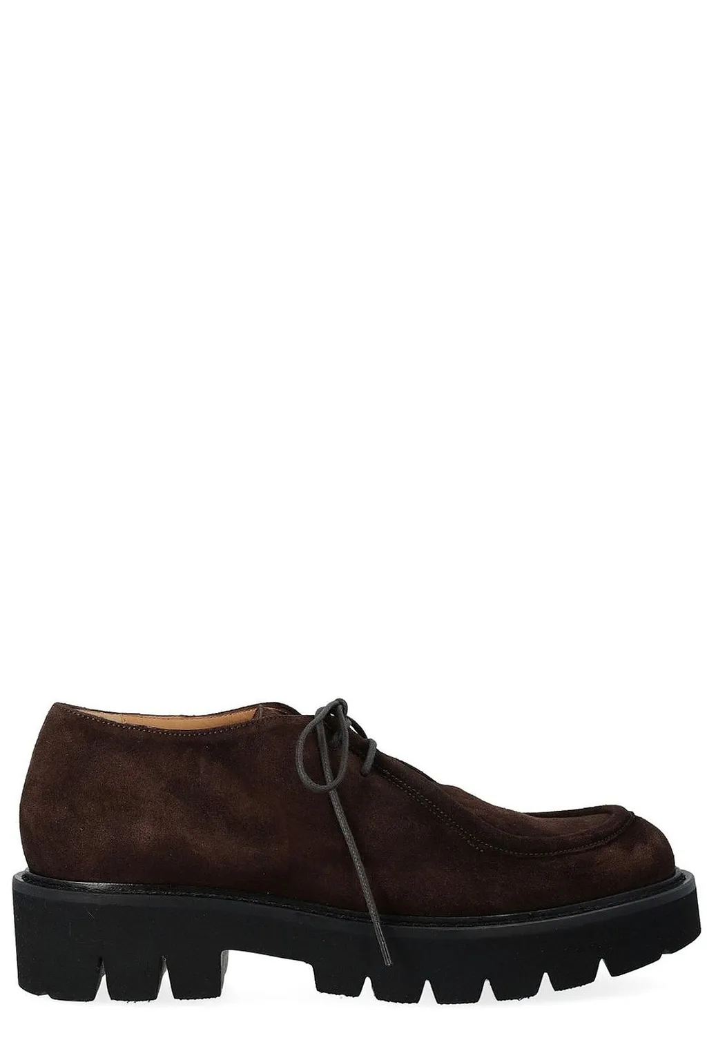 Anna F. Round Toe Lace-Up Shoes