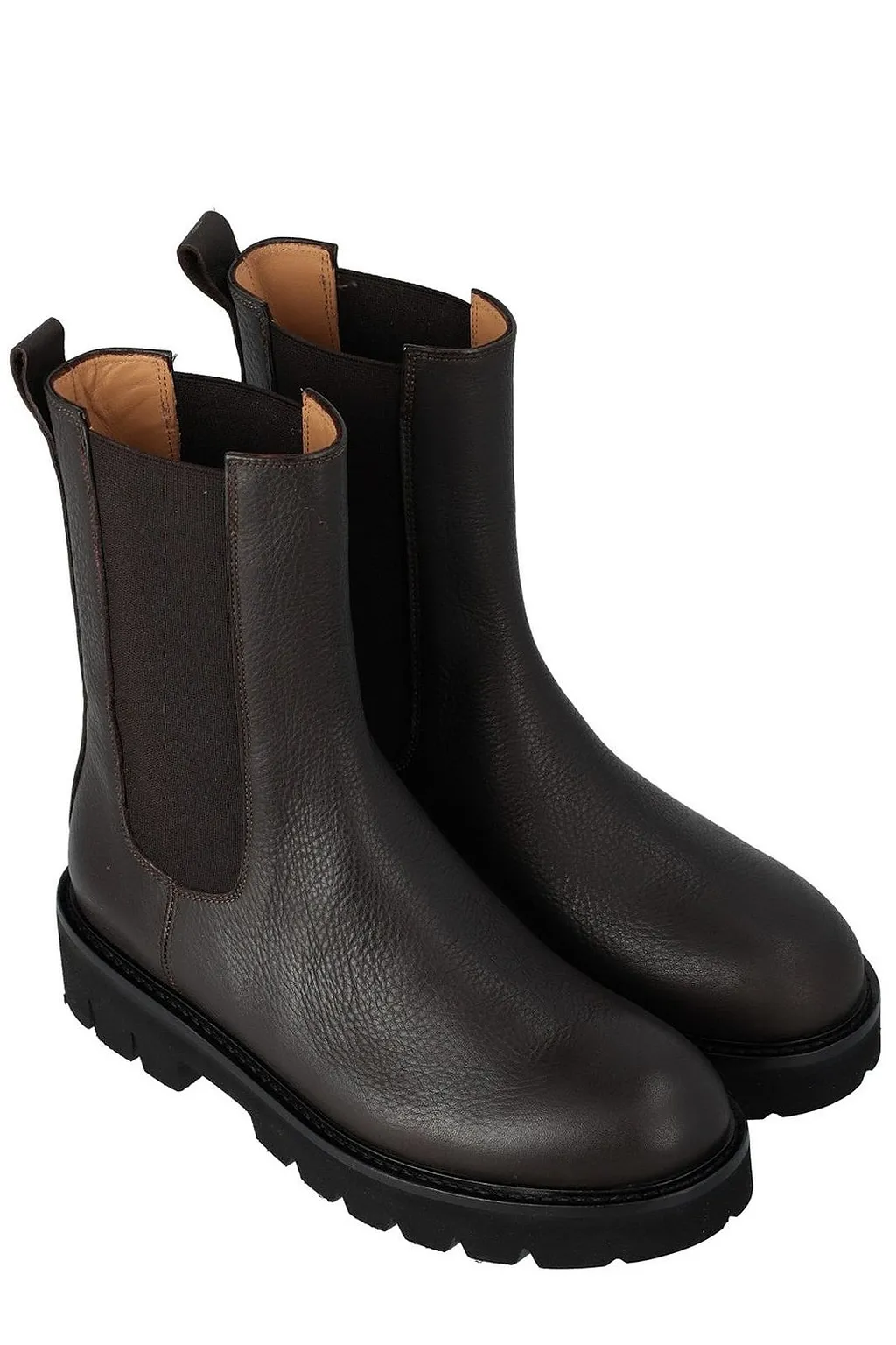 Anna F. Round Toe Combat Boots