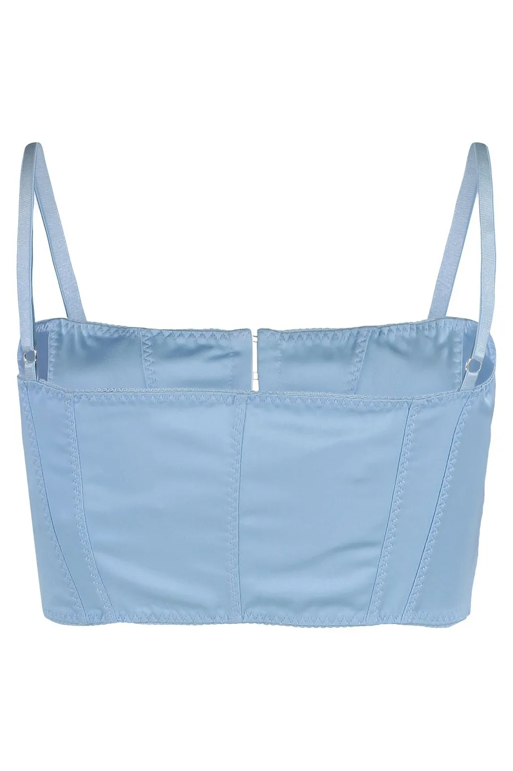 Anna October Hook-Front Cropped Top