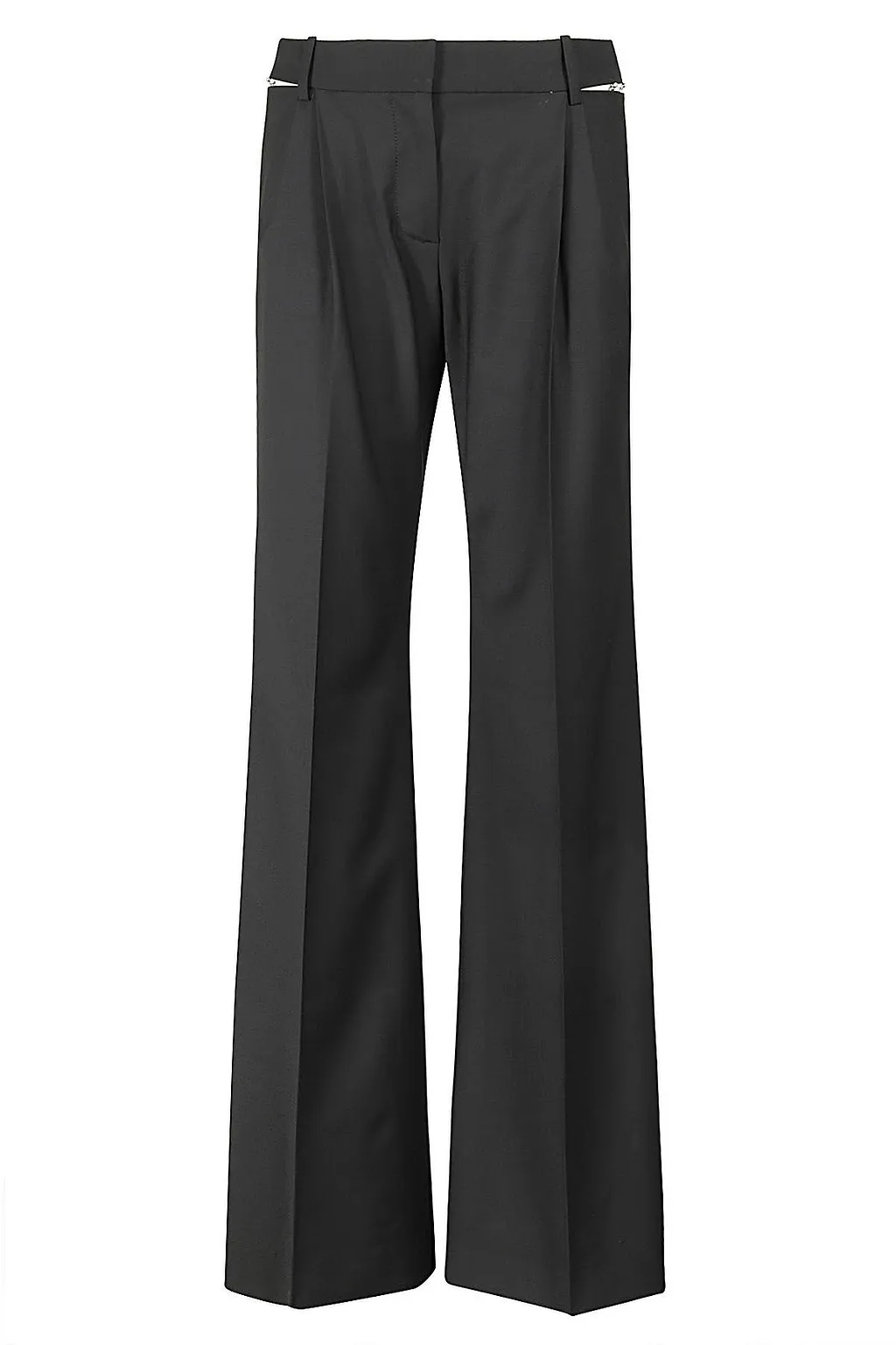 Anna October Raya Wool-Blend Flared Pants