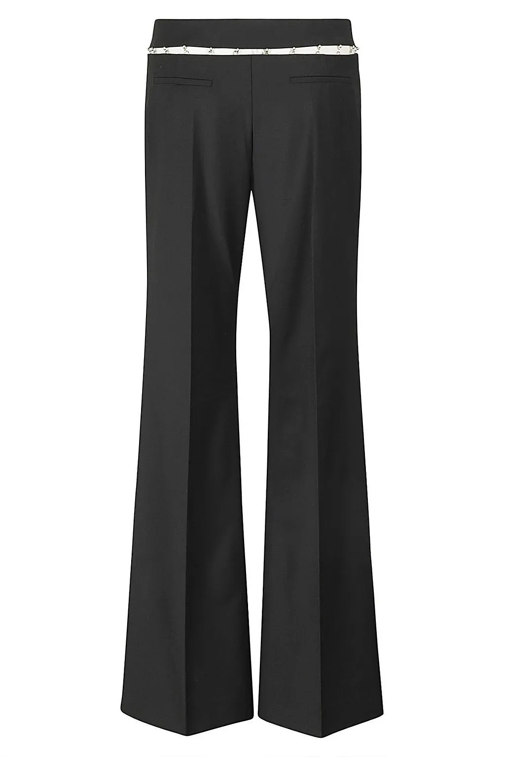 Anna October Raya Wool-Blend Flared Pants