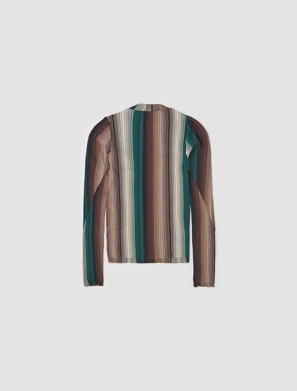 Anne Isabella Fade Stripe Cutout Knitwear