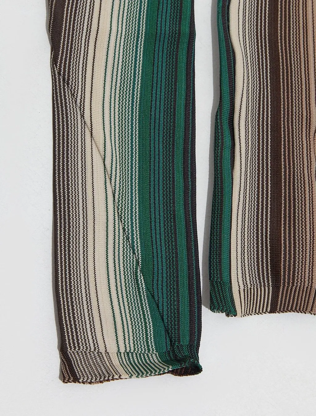 Anne Isabella Fade Stripe Cutout Knitwear