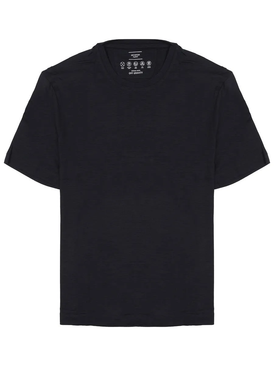 Archivio Crew Neck Wool T-Shirt
