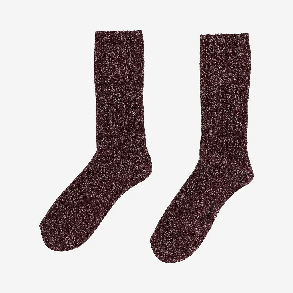 Ant45 Barcellona Ribbed Glitter Socks