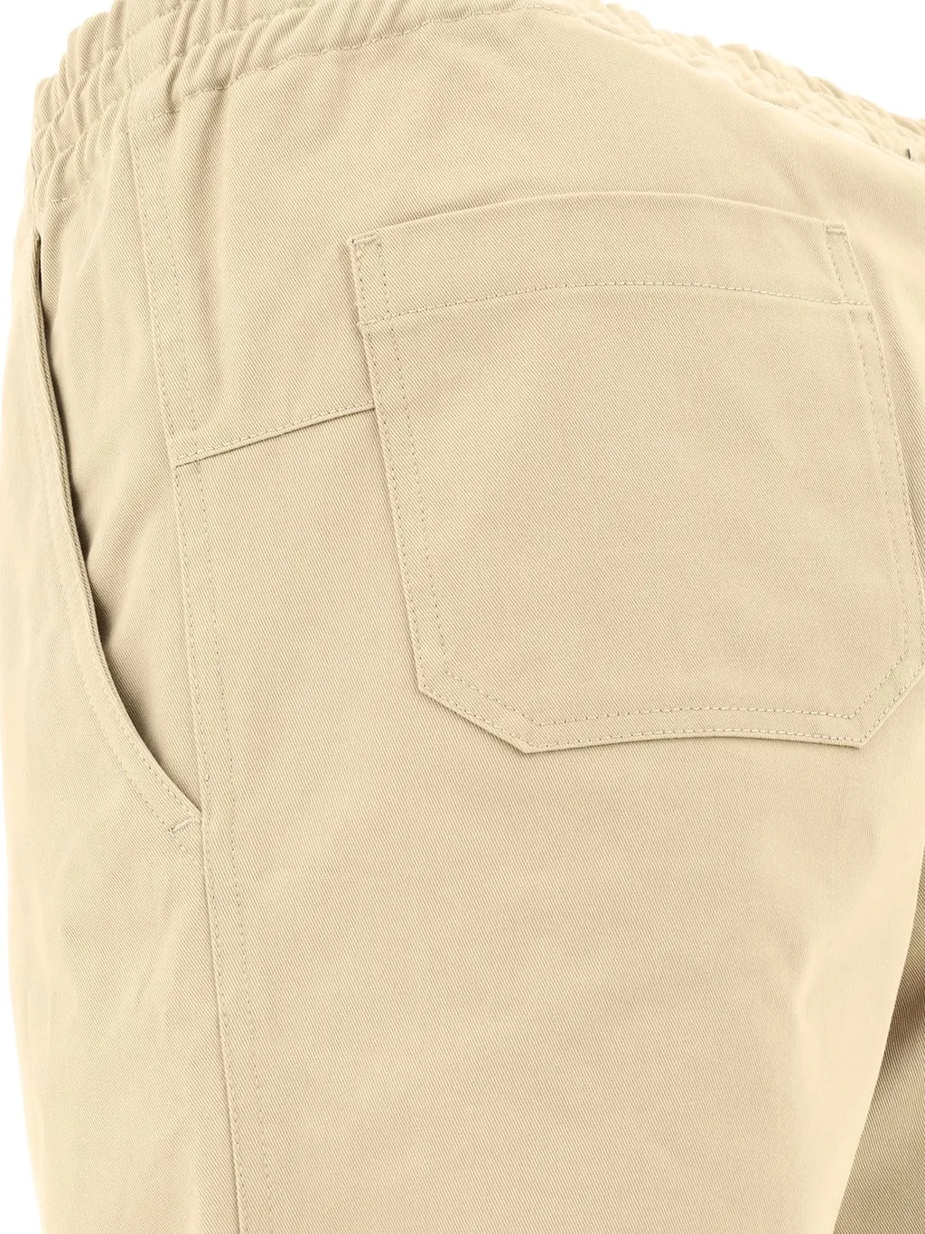 A.P.C. Elastic Waist Straight-Leg Pants