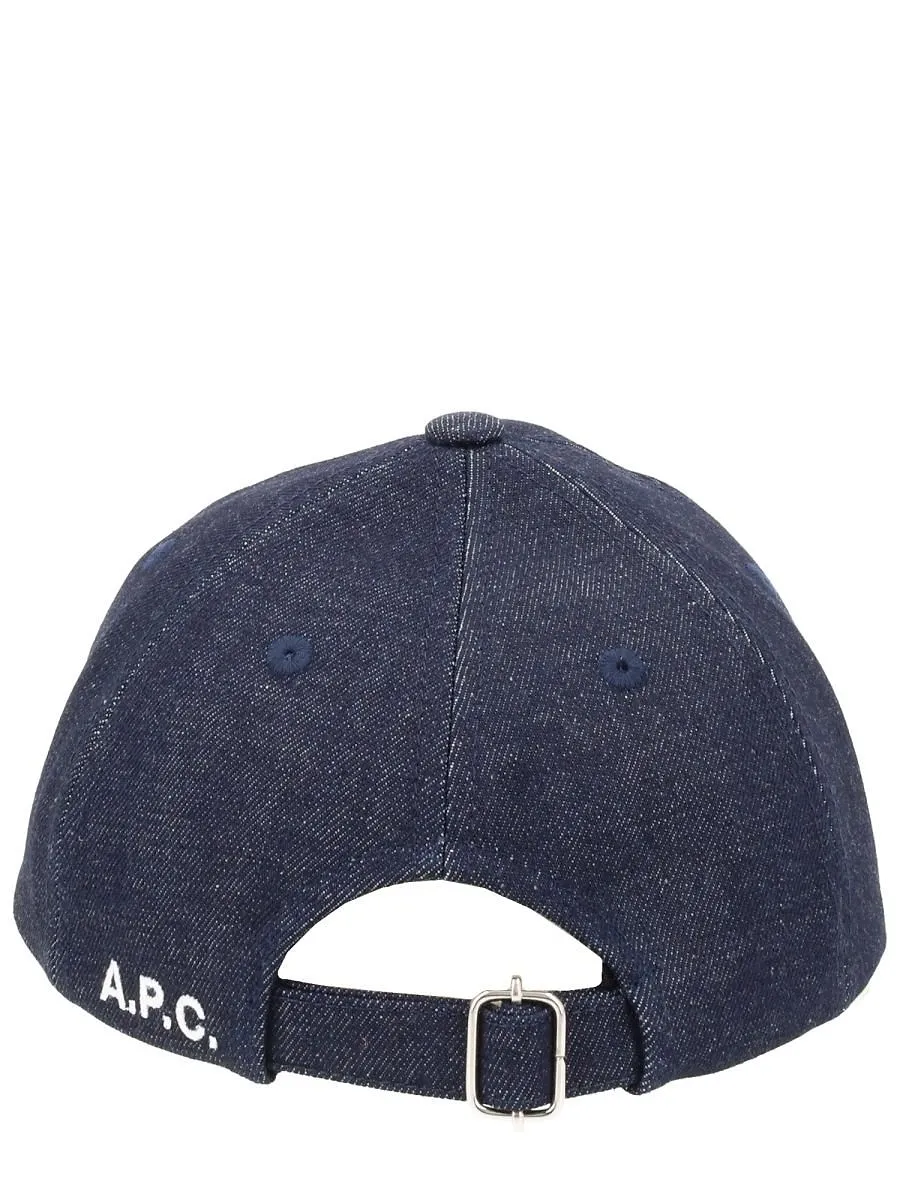 A.P.C. Embroidered Baseball Hat