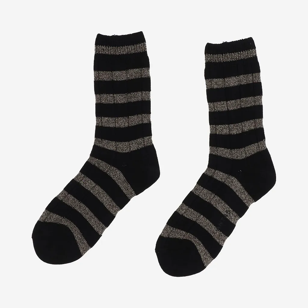 Ant45 Dublino Ribbed Striped Socks