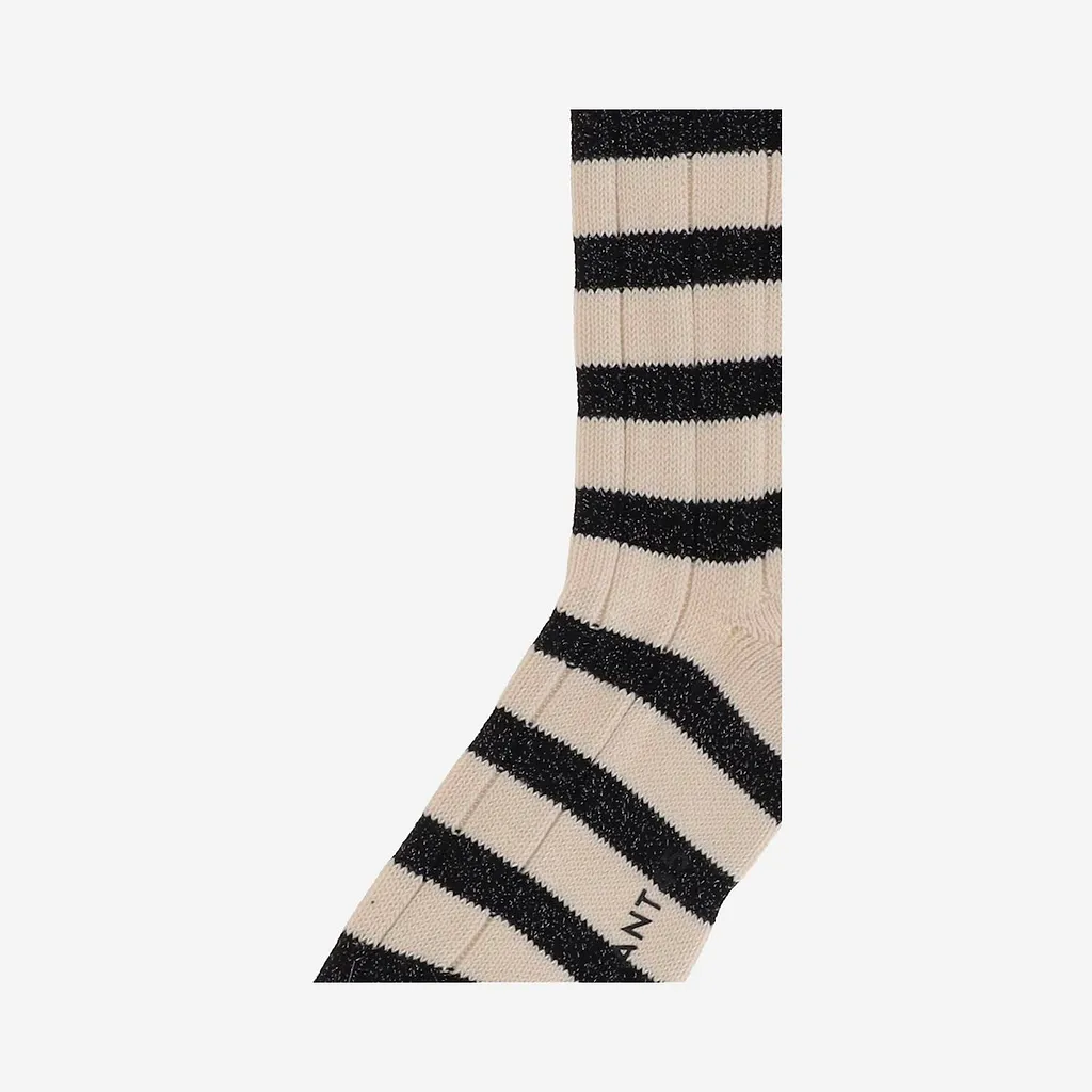 Ant45 Dublino Striped Ribbed Socks
