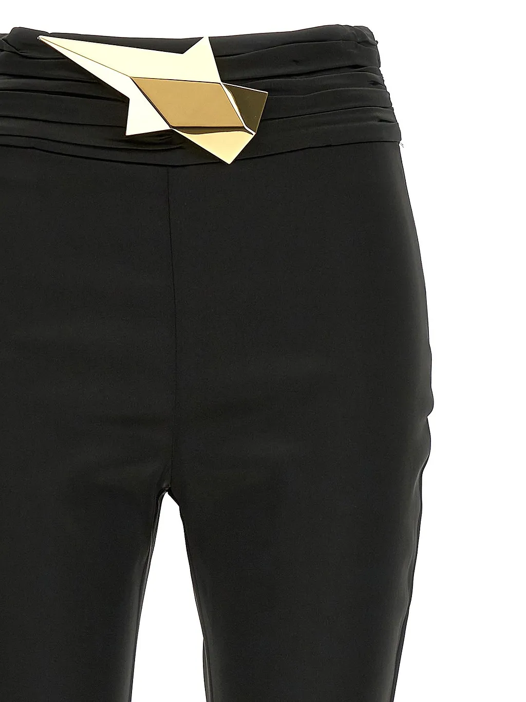 Area High Waist Star Stud Stretched Lycra Leggings
