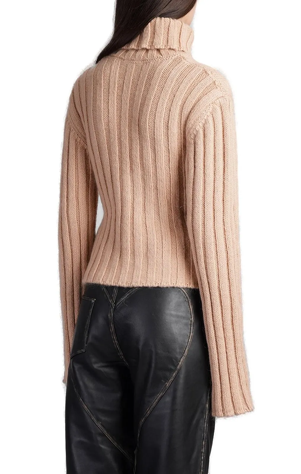 Area Turtleneck Cut-Out Jumper