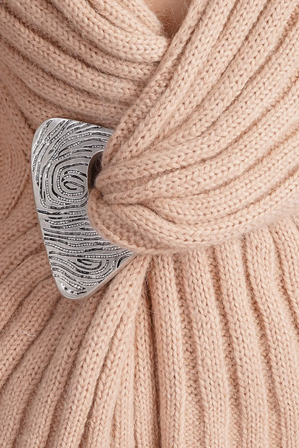Area Turtleneck Cut-Out Jumper