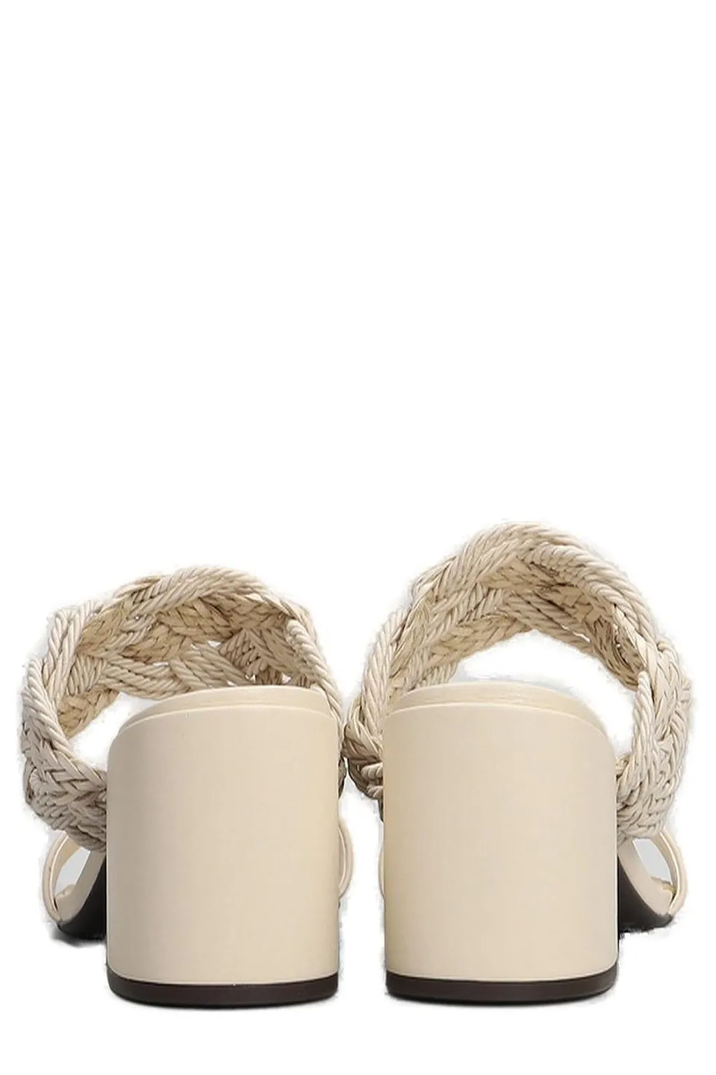 Arezzo Wide Braided Strap Sandals