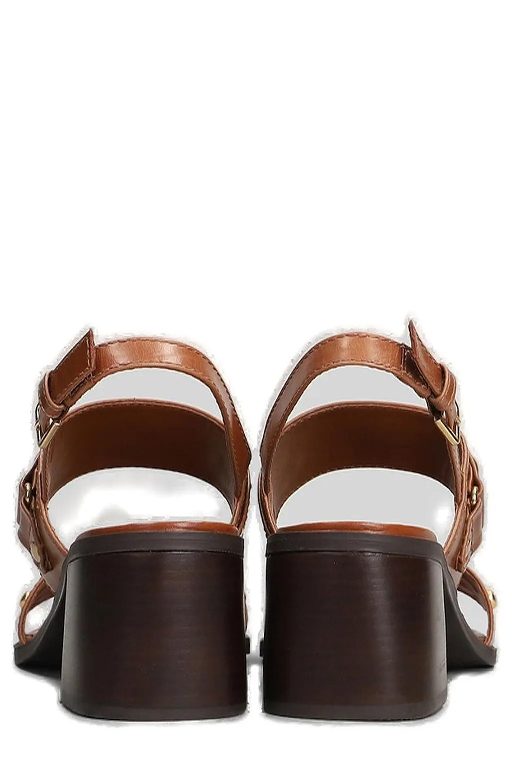 Arezzo Studded Buckled Sandals