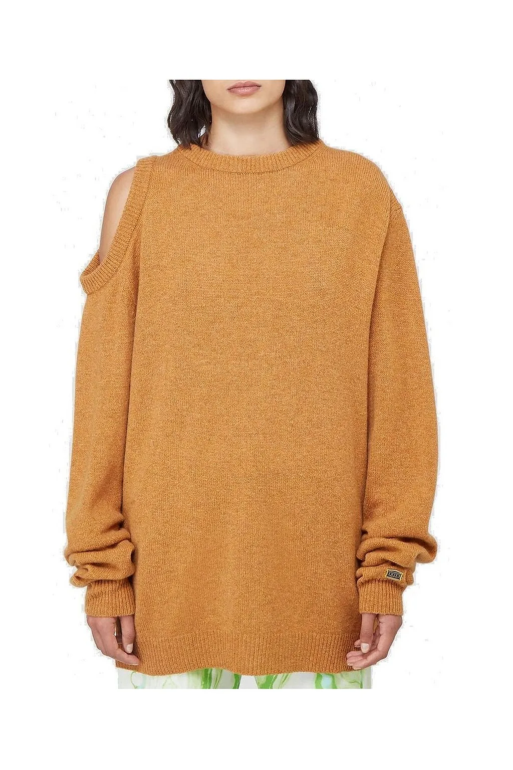 Aries Cut Out Crewneck Jumper