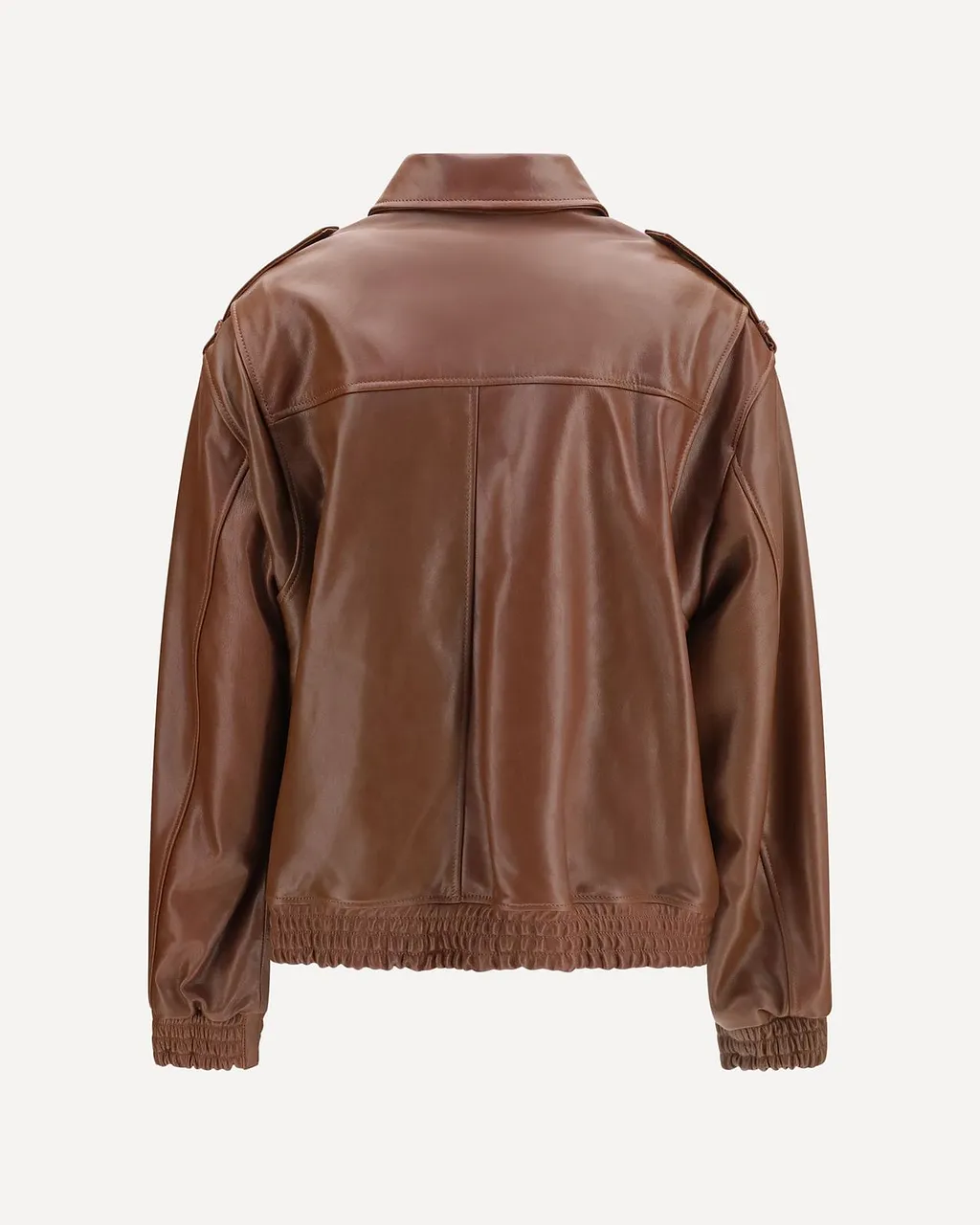 Astra Oversized Leather Jacket