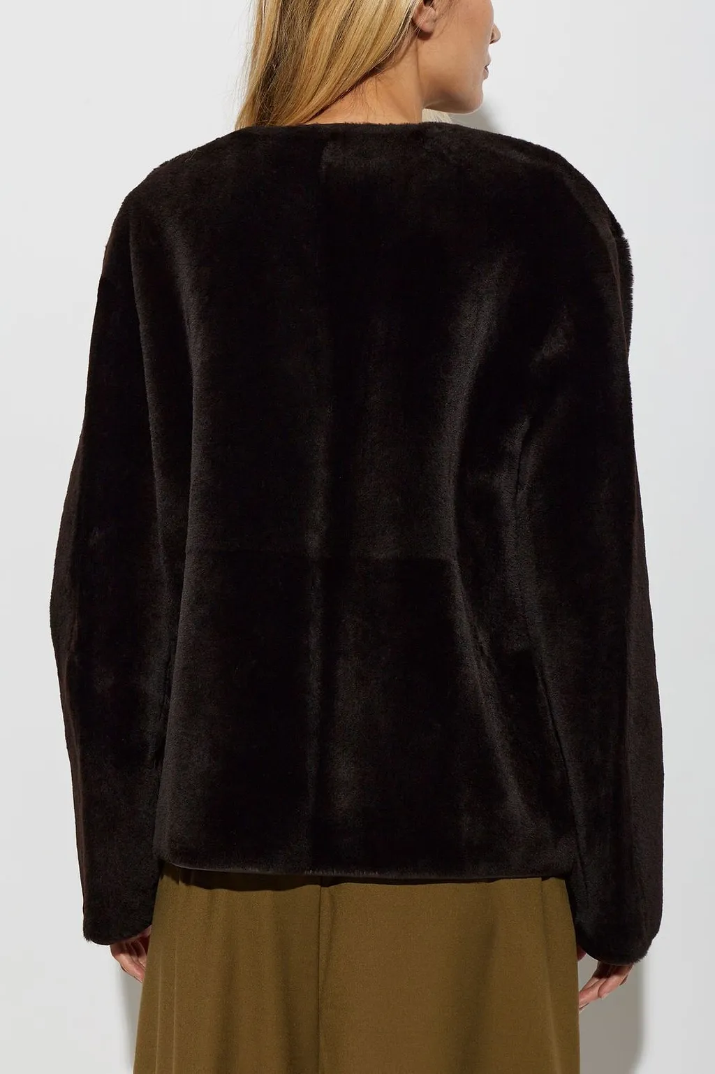 Gloria Reversible Collarless Jacket