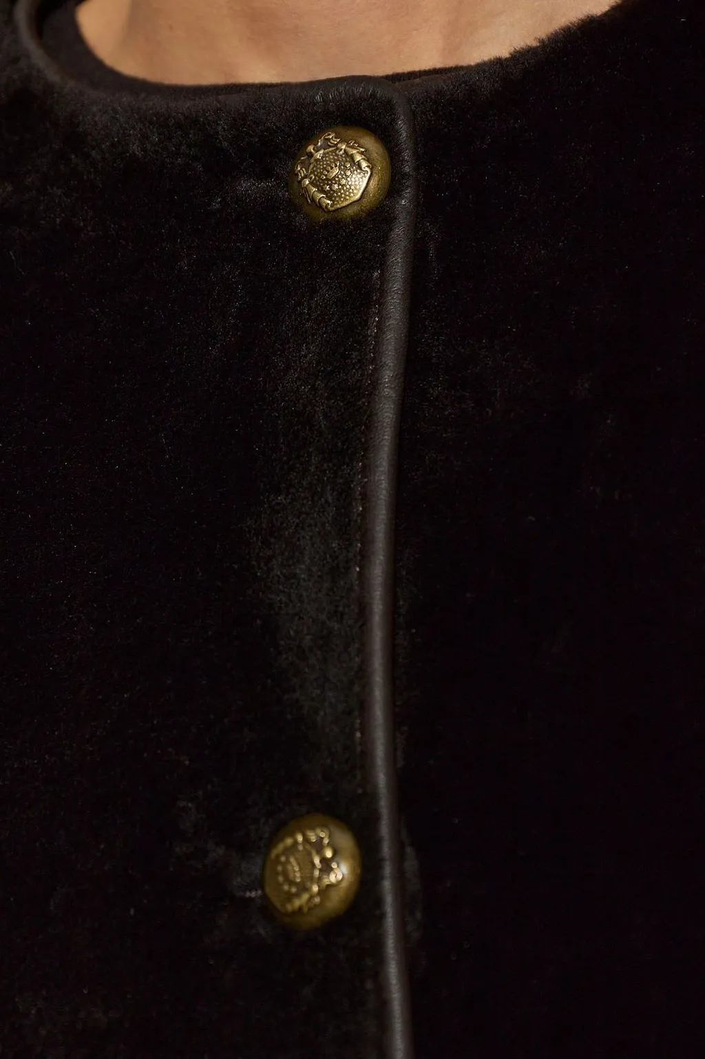 Gloria Reversible Collarless Jacket