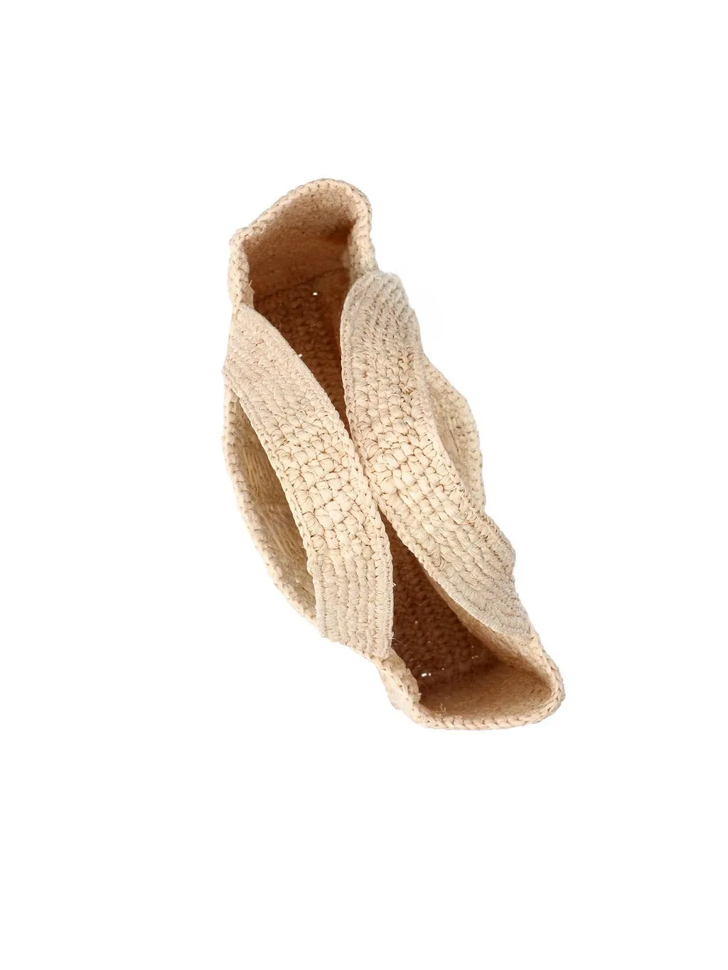 A.P.C. Logo Crochet Tote Bag