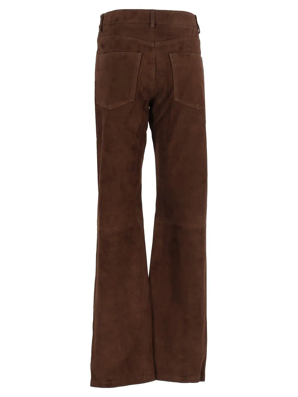 Arma Jean Suede Flared Pants