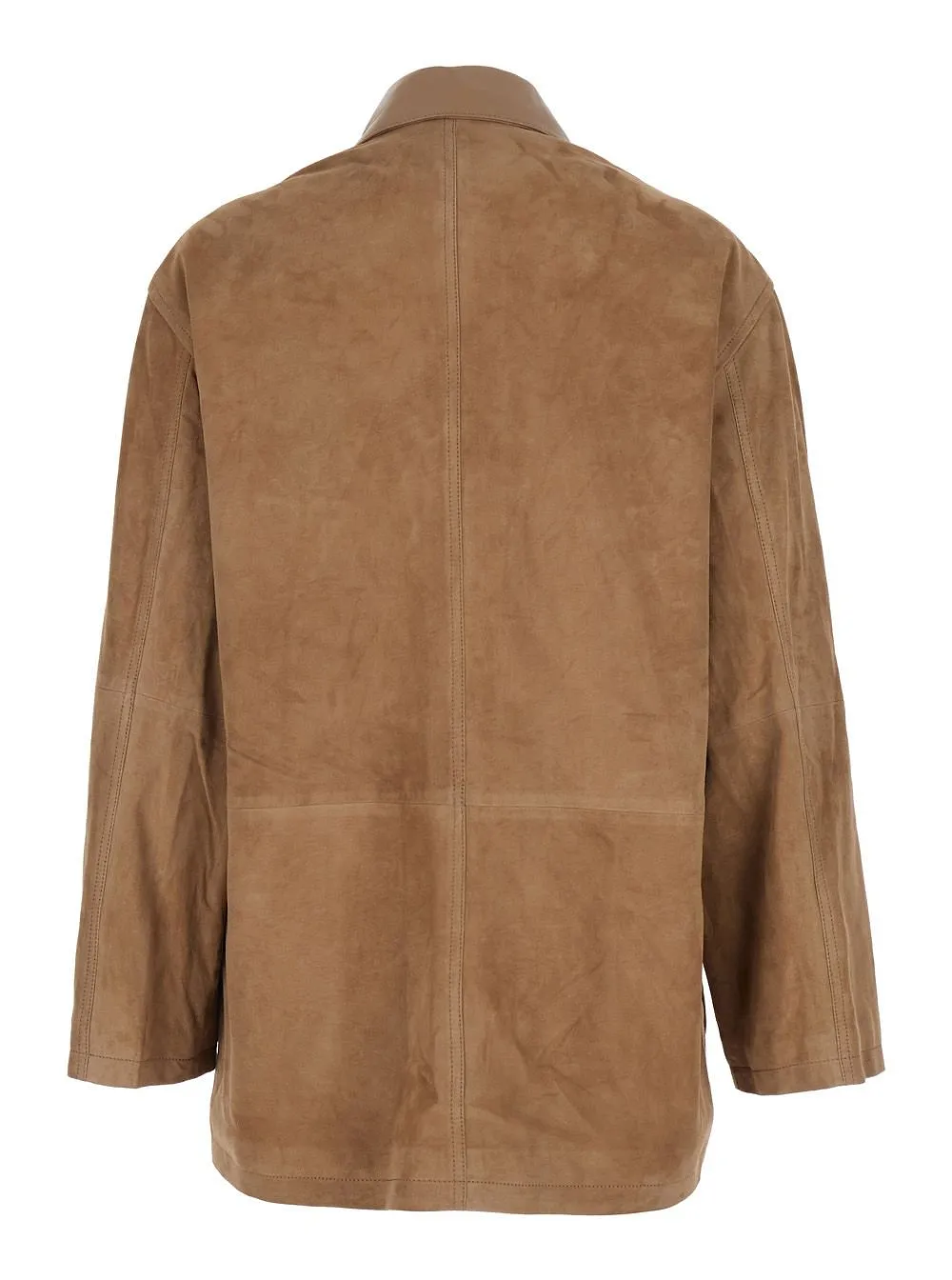 Kaylee Suede Patch Pocket Coat