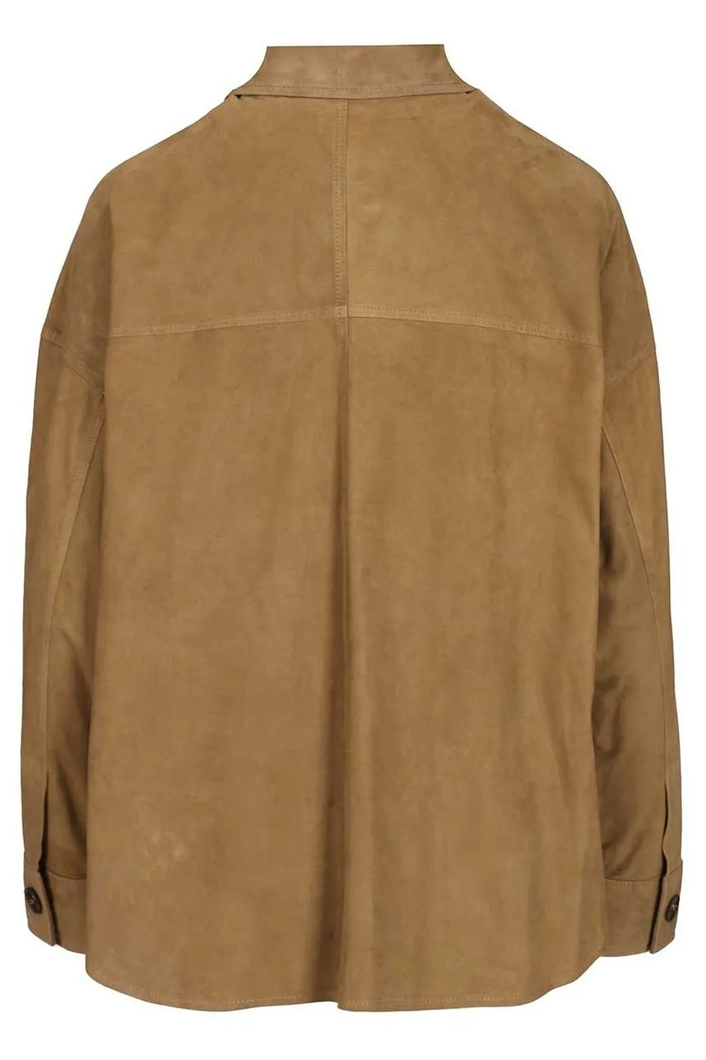 Kaylee Suede Patch-Pocket Jacket