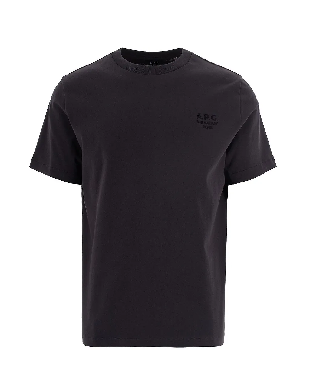A.P.C. Logo Embroidered Crewneck T-Shirt