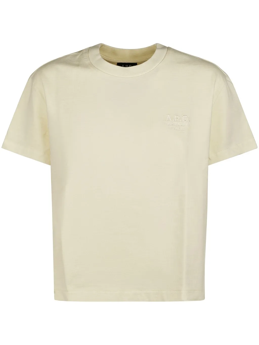 A.P.C. Logo Embroidered T-Shirt