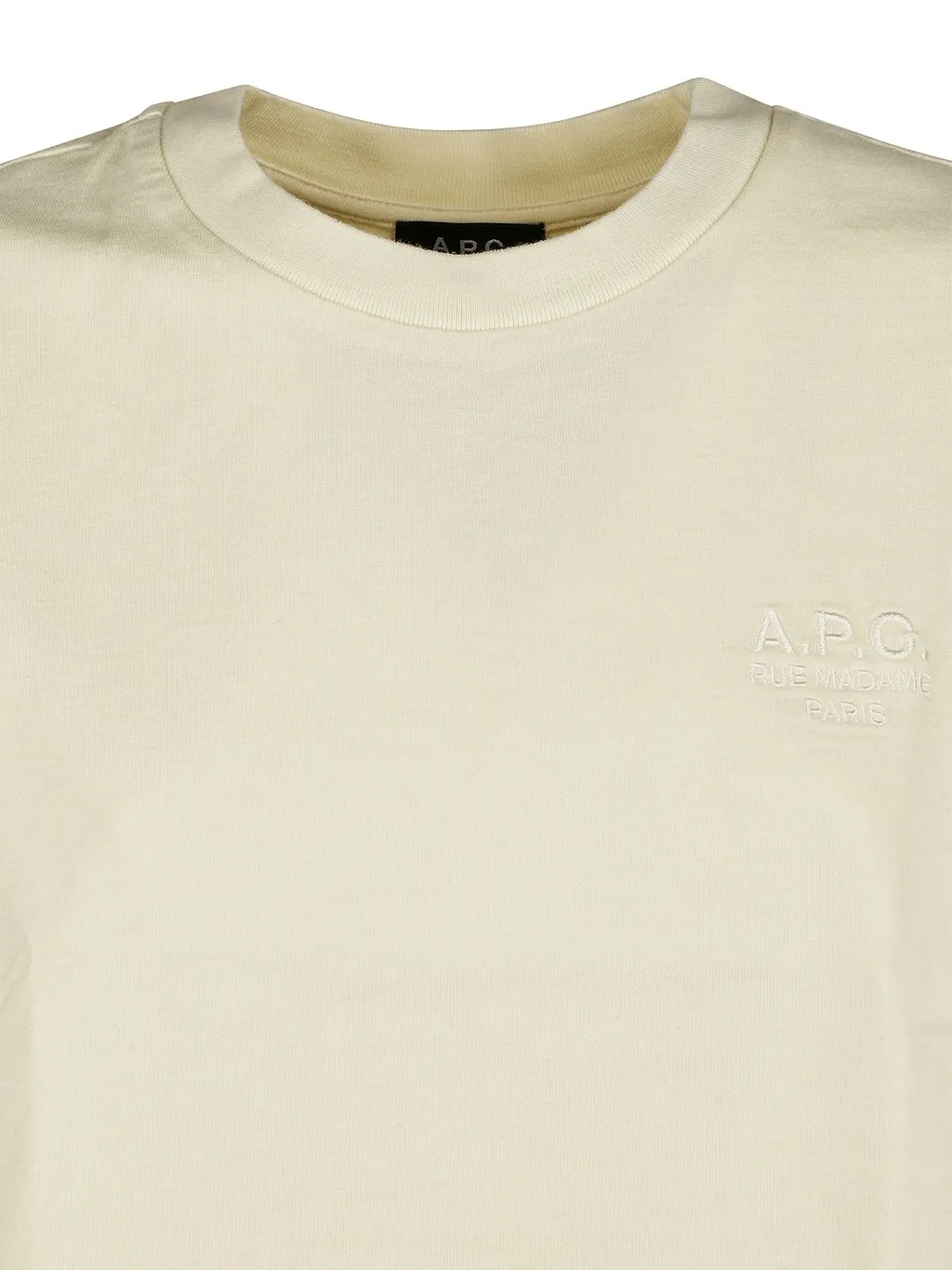 A.P.C. Logo Embroidered T-Shirt