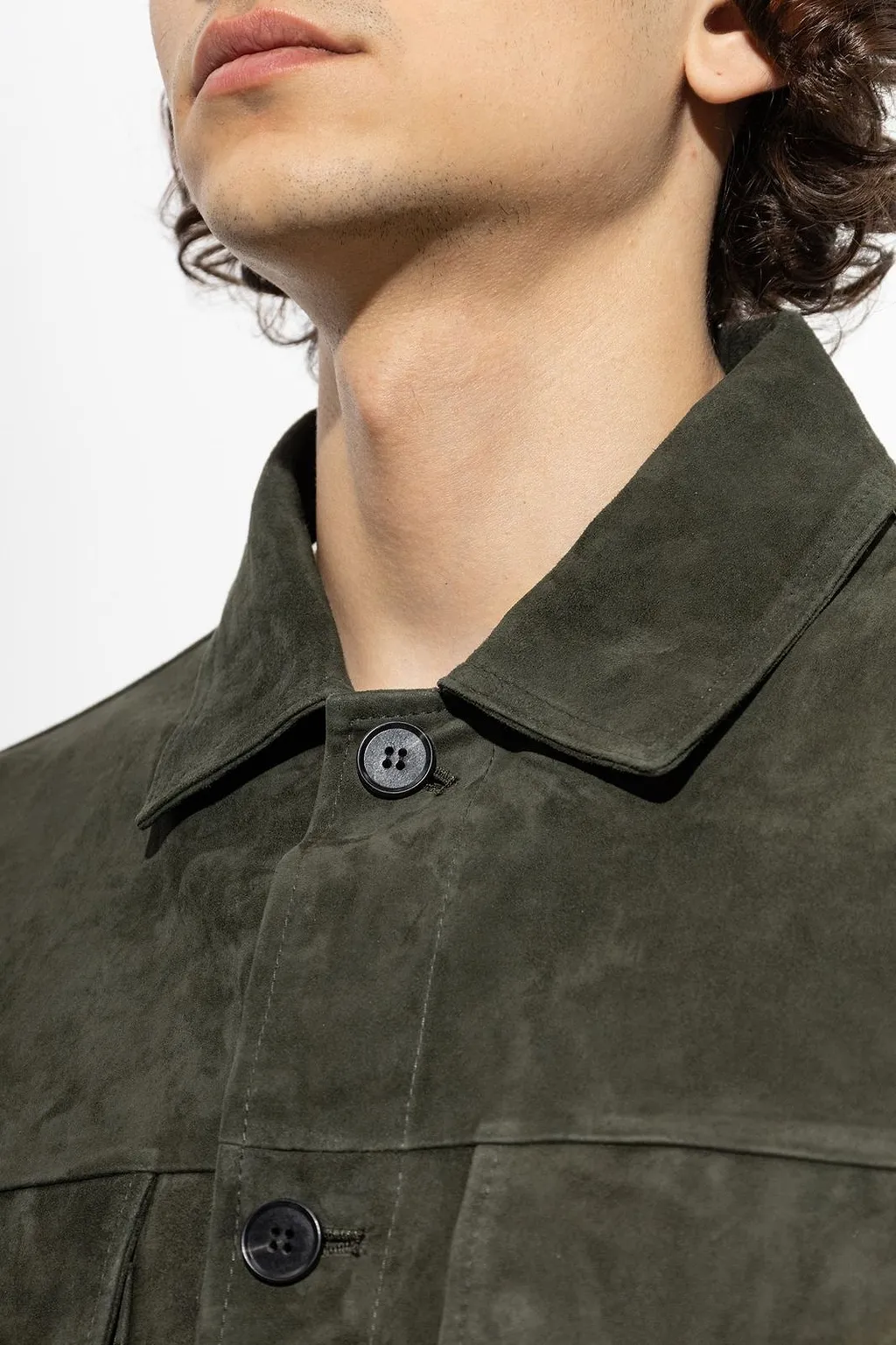 Arma Mex Suede Shirt Jacket